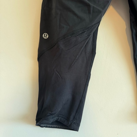 Lululemon Run For Life Ruched Crop Leggings size 6 - Picture 5 of 9